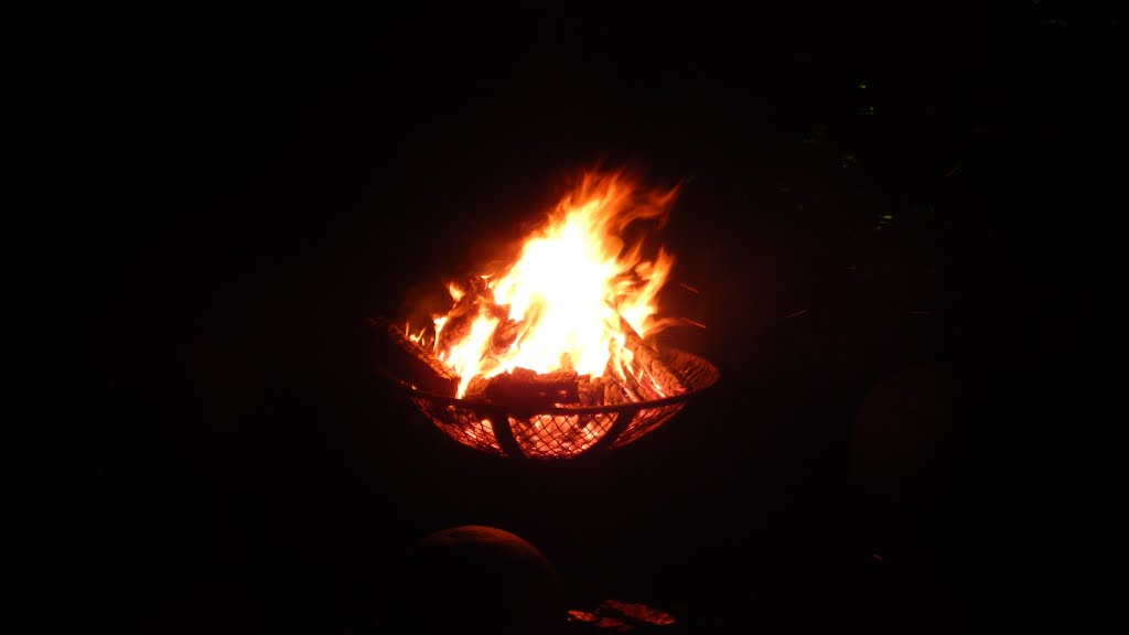 Providence, RI, WaterFire on Moshassuck River [10.08.2013] by Bogdan Tapu