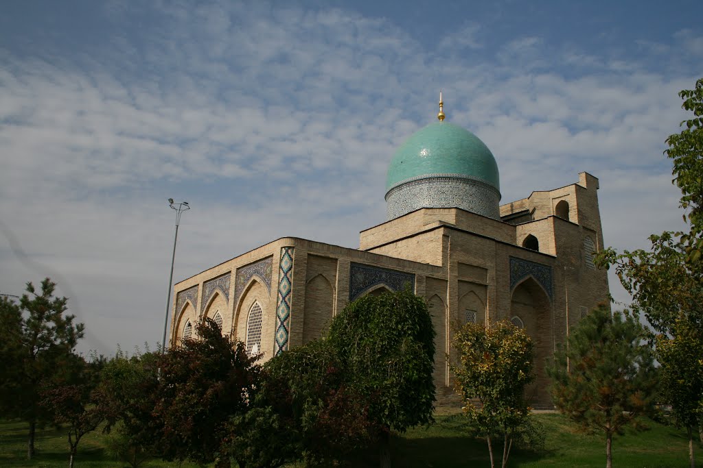 Uzbekistan. Tashkent. Mausoleum Kaffal Shashi by Morkus