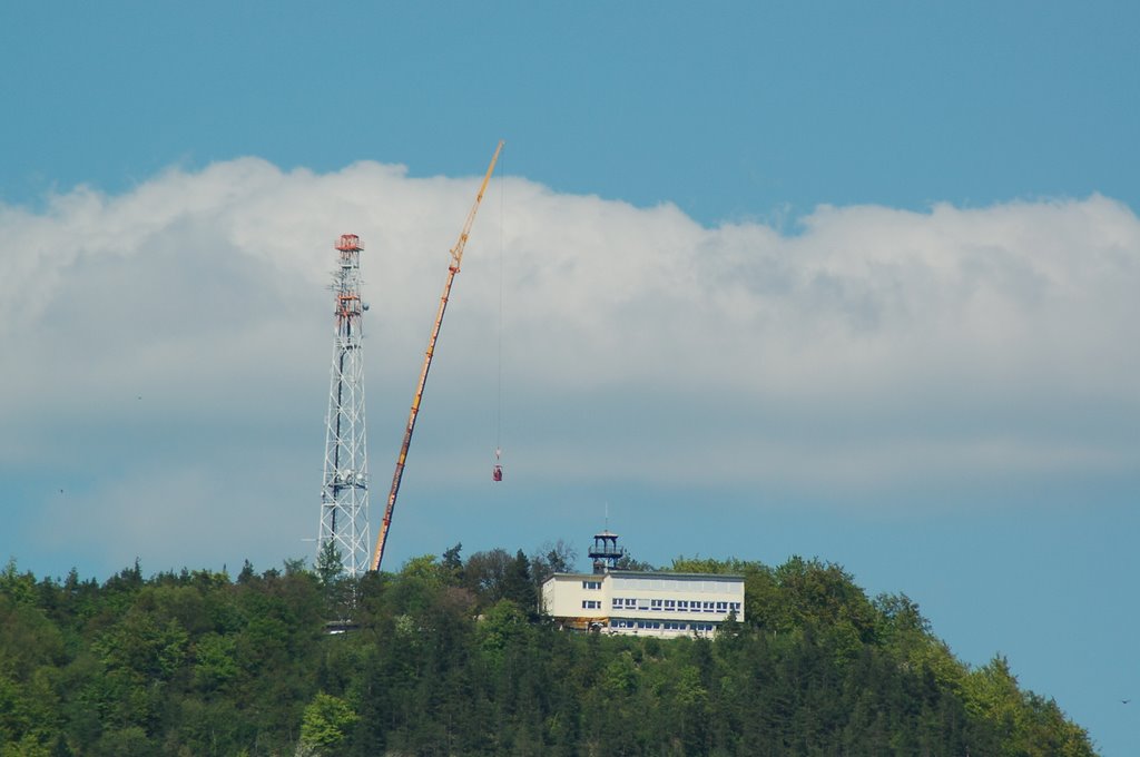 Kulm - Neue Plattform für den Sendemast by Die Reichmänner