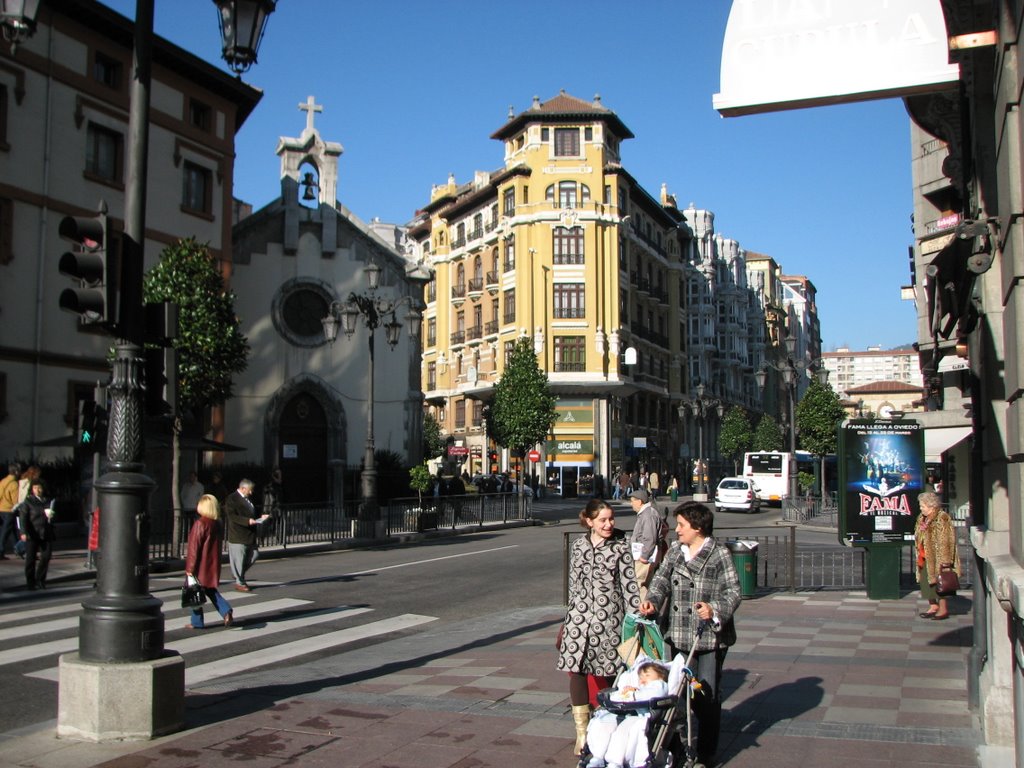 Iglesia de Las Siervas. Calle Uría. Oviedo. Principado de Asturias. by Valentin Enrique Fer…