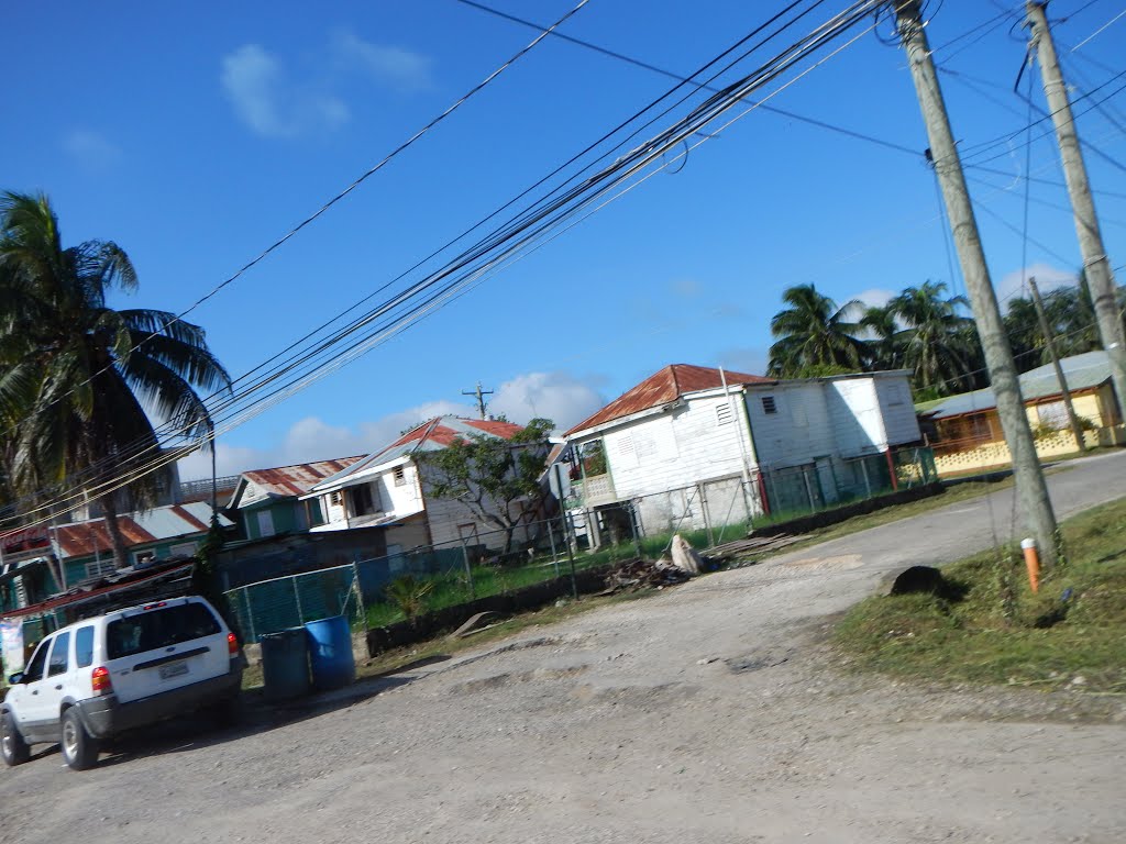 Baymen Ave and St. James. Belize City, Belize by nev stone