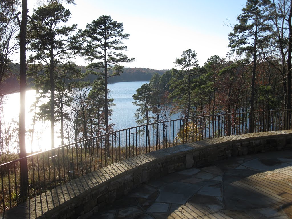 Garvin Woodland Gardens. Perry Wildflower Overlook. Hot Springs, AR by Ref Tom Green