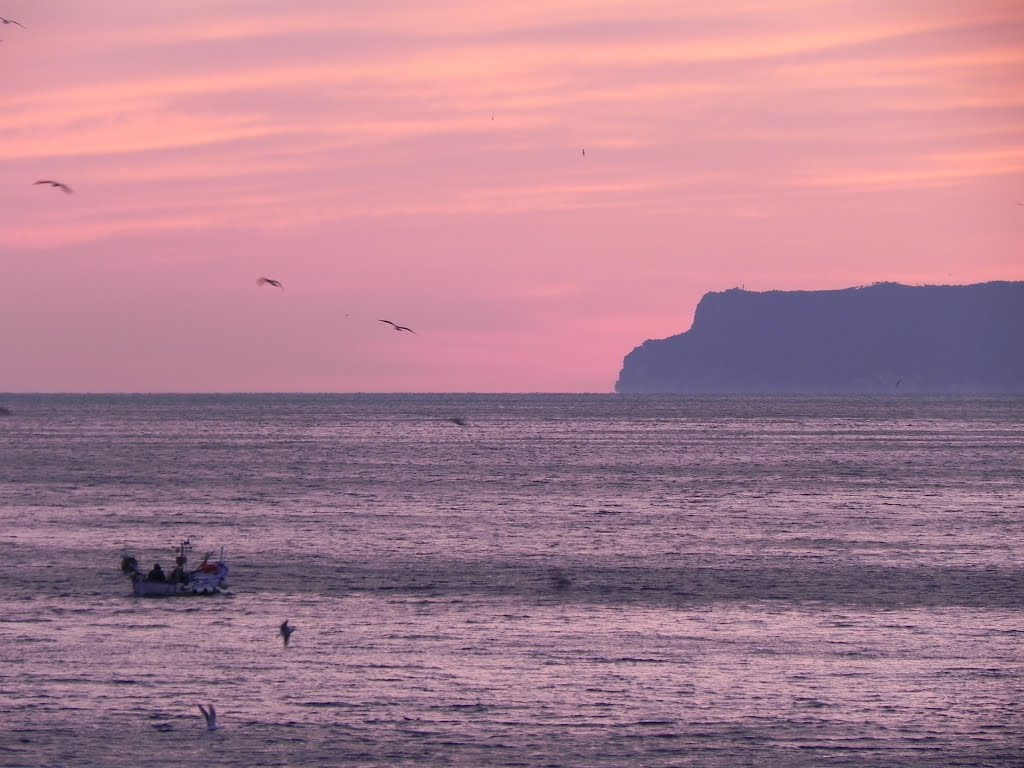 Celle Ligure - Tramonto by Claudio Quaglia