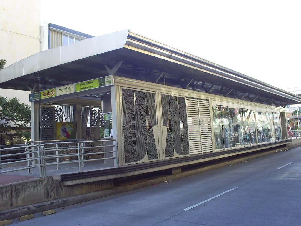 Estacion metrolinea-Bucaramanga by andres amaya