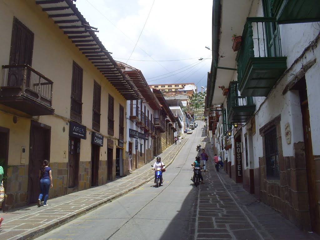 Subida en San Gil-santander by andres amaya