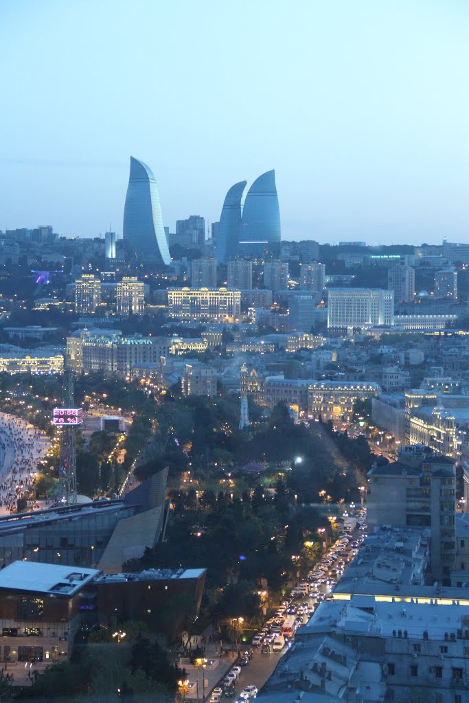 Baku by emil abdullayev