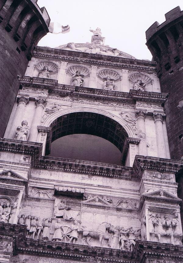 Porta del Maschio Angioino by Ciro Cardone