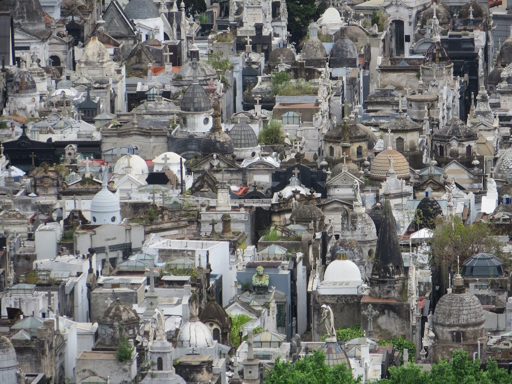 Cemetery (aerial view) by Alejandro Lema