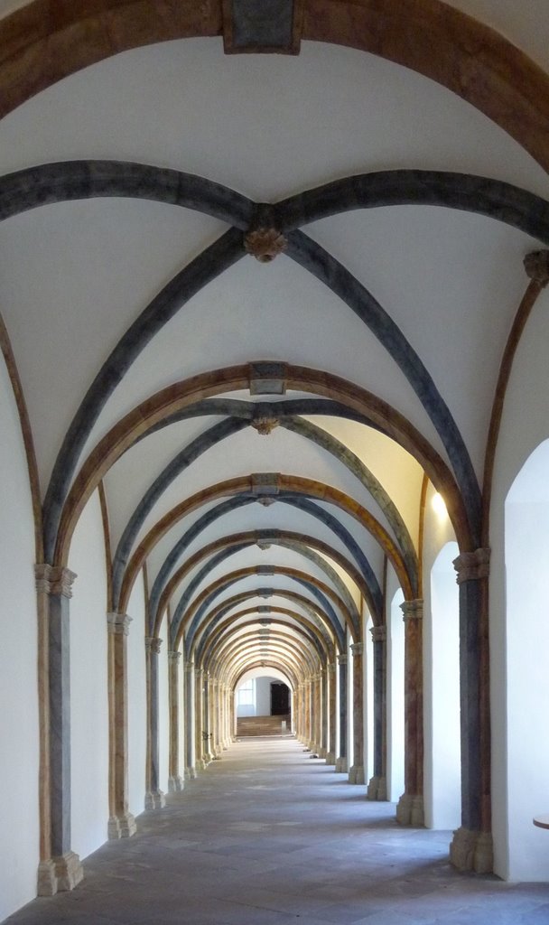 Kreuzgang im Kloster Corvey, Höxter by Burkhard Foltz