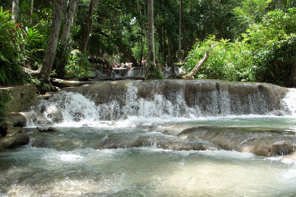 Dunn's River Falls Jamaica 11/7/2006 by Konstantinos Geros