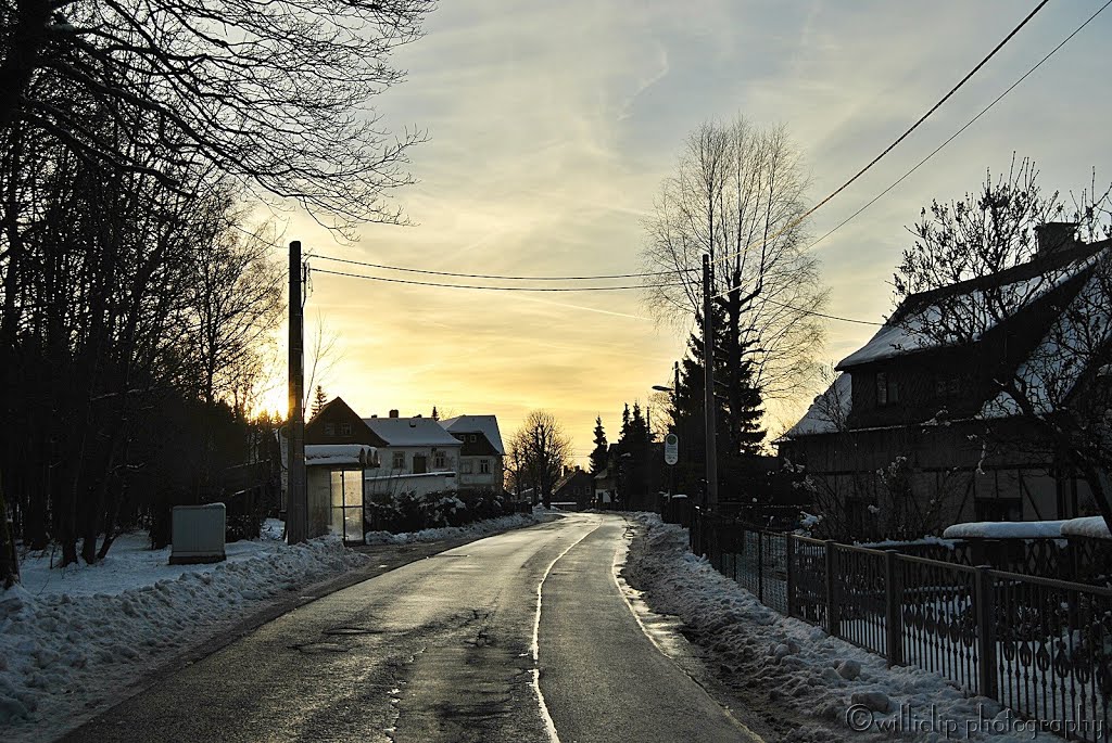 Grenzstraße in Klingenthal by williclip