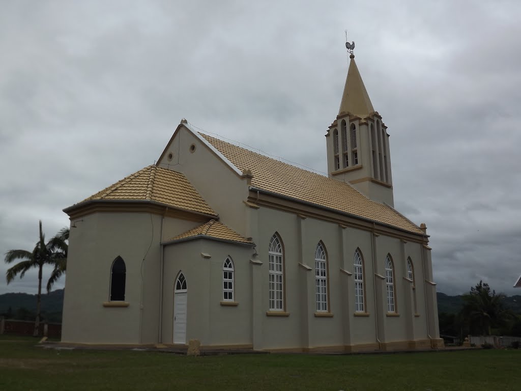 Church Lutheran Of The Town Of Otters by Sgt. Apache