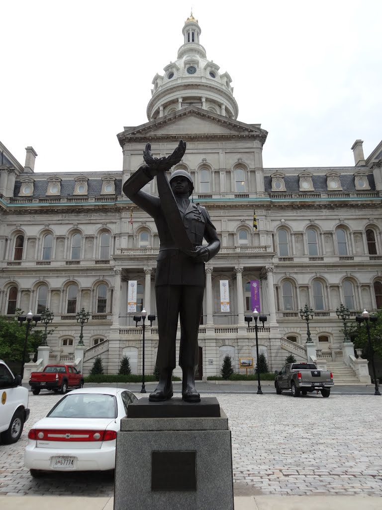 Black Soldiers Statue, Baltimore, MD by Tim Stewart