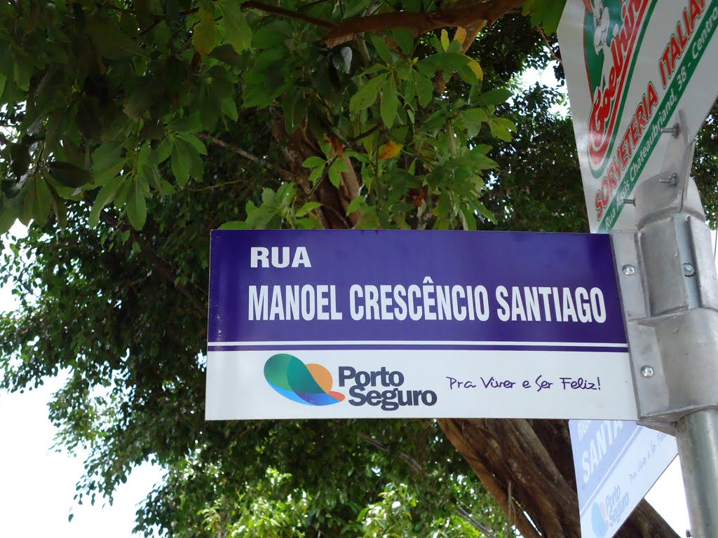 Rua Manoel Crescência Santiago, Arraial D'Ajuda, Porto Seguro, Bahia, Brazil by Alba Alves de Lima