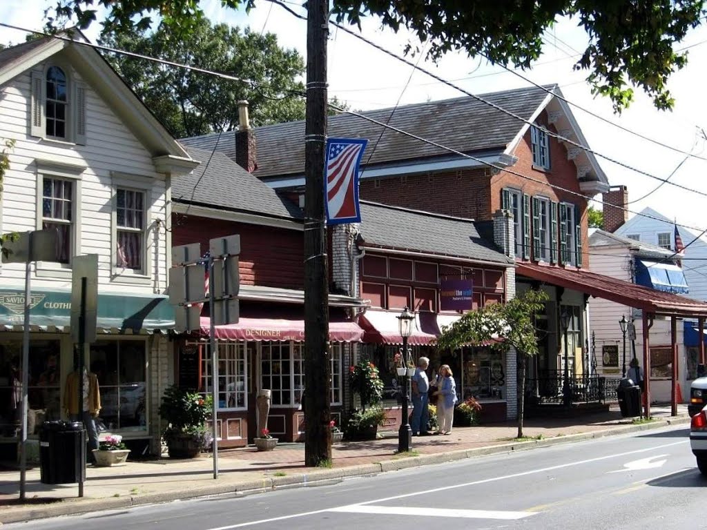 Shops, boutiques, restaurants on S. River road by JSnj57