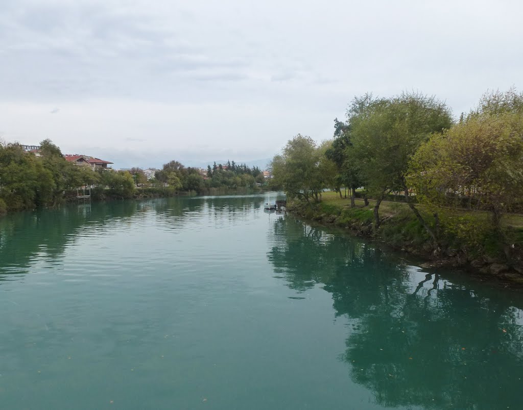 Manavgat river by Olav Sejeroe