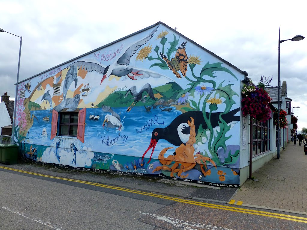 Scotland – Invergordon - painted facades by giggel