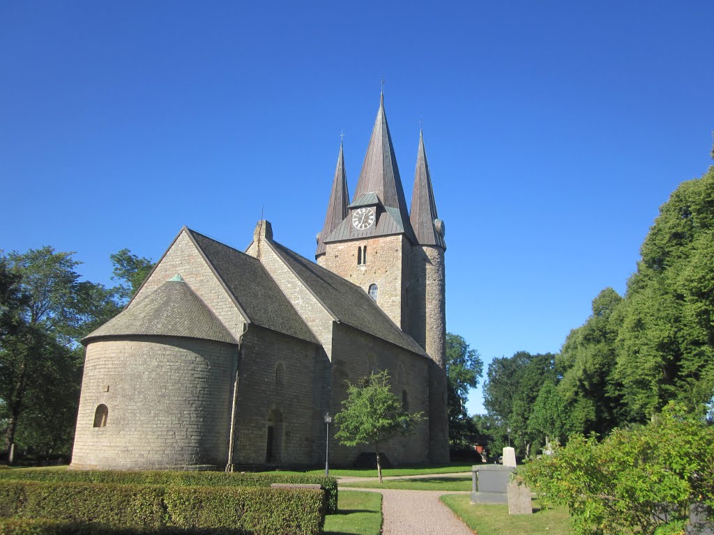 Husaby church (ca. 1100) by MalteLauridsBrigge