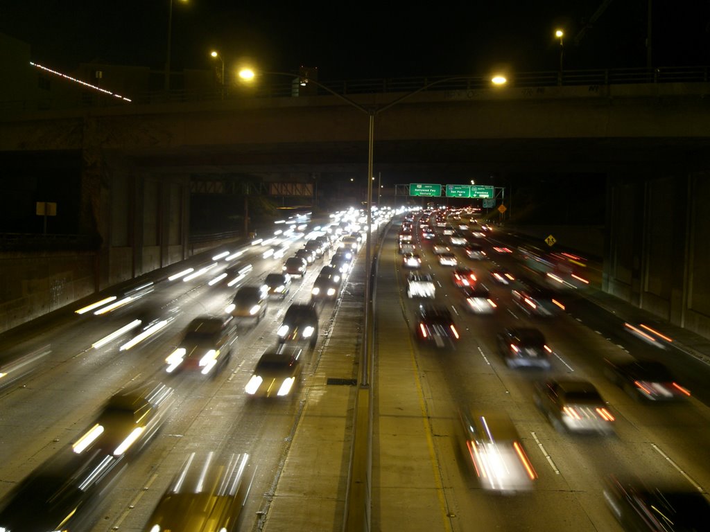 Hollywood Freeway by eypo