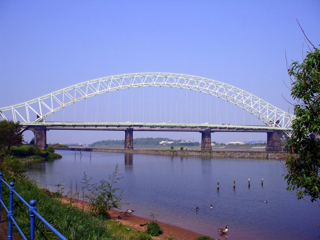 Runcorn Bridge by Bryan Southward