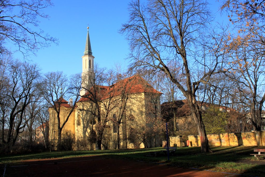 Kostel sv.Kateřiny by Petr Šelkolem