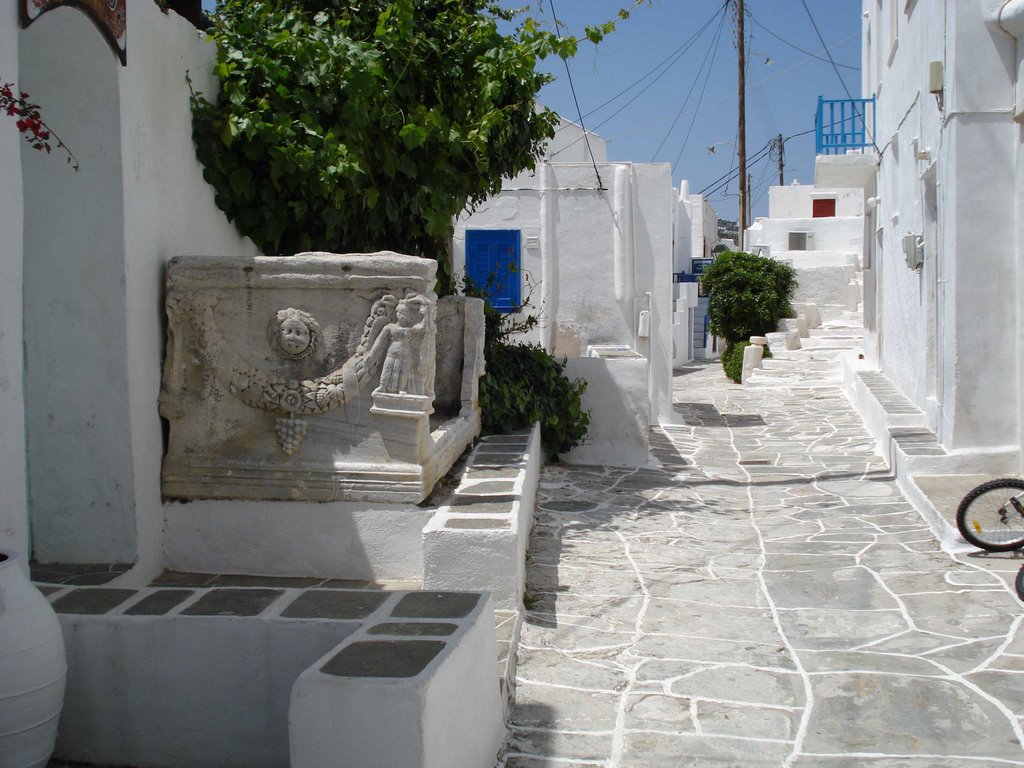 Another marble sarcophage, more decorated by Kostas Grammenidis