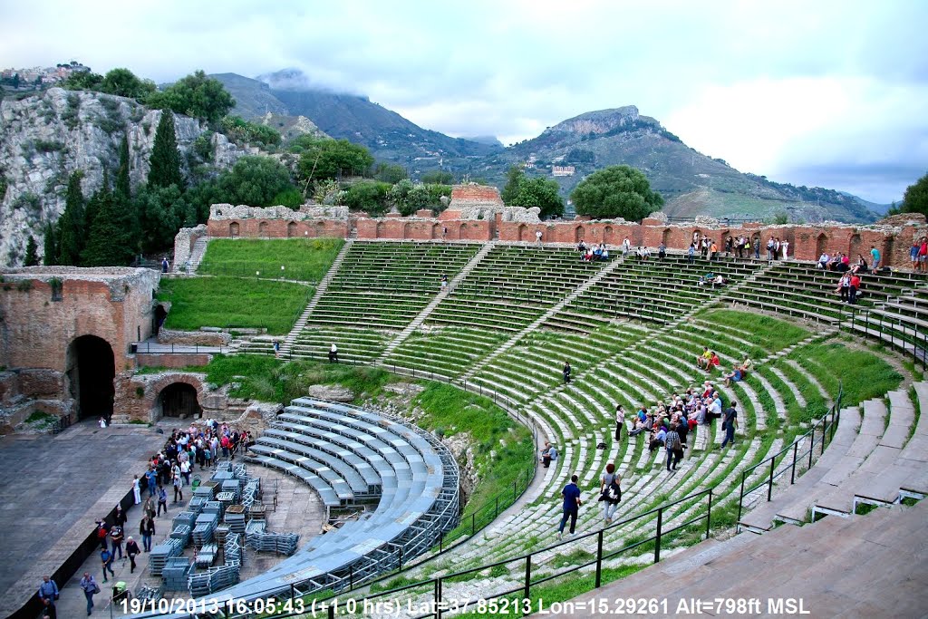 2013 - Italie - Sicile - Messine - Taormina - Teatro Greco-Romano by Pierre Marc