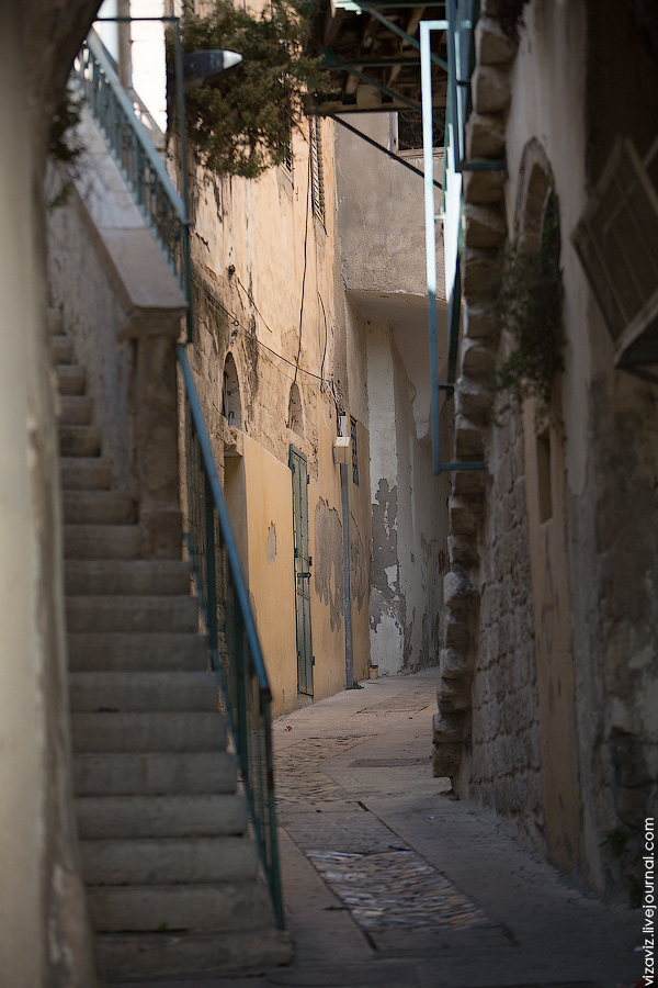 Streets of old Nazareth by Konstantin Hoshana