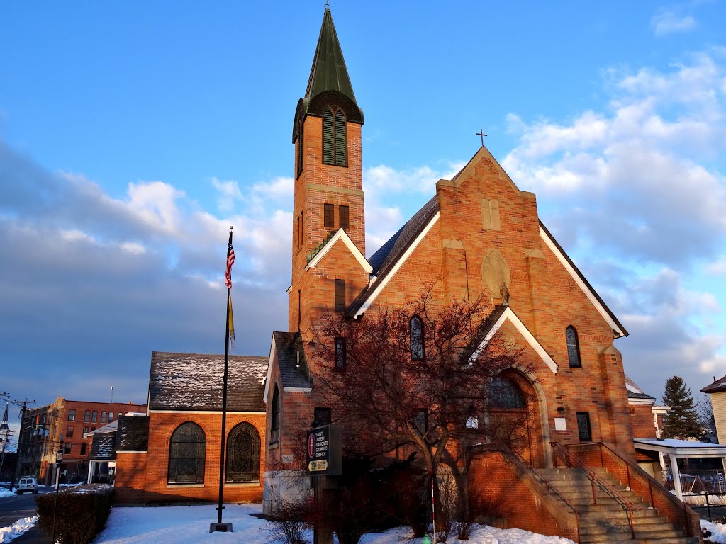 St. Joseph's Church, Waterville Maine by Taoab