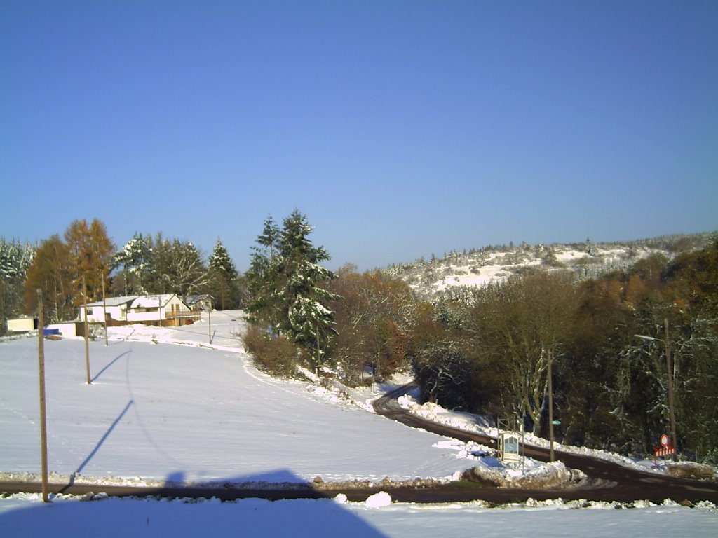 Winterlandschaft bei Reitscheid by Englert Oswin