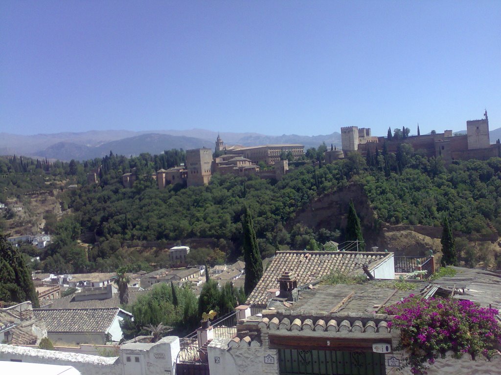 ♖ Alhambra desde el Mirador de San Nicolás by Pänta Rheî