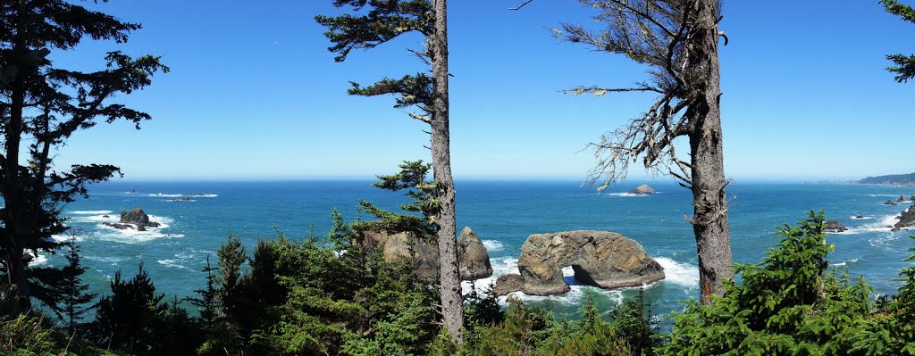 Samuel H Boardman State Park Oregon by H.R.Häusermann