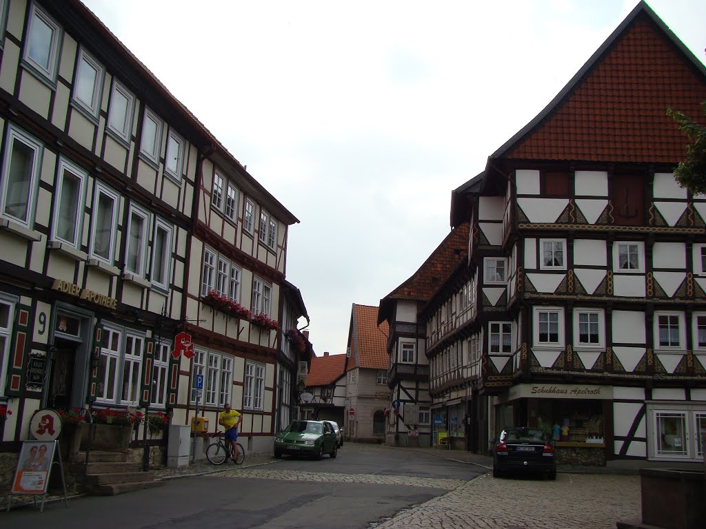 Hornburg Marktstraße. Juli 2013 by DortmundWestfalica