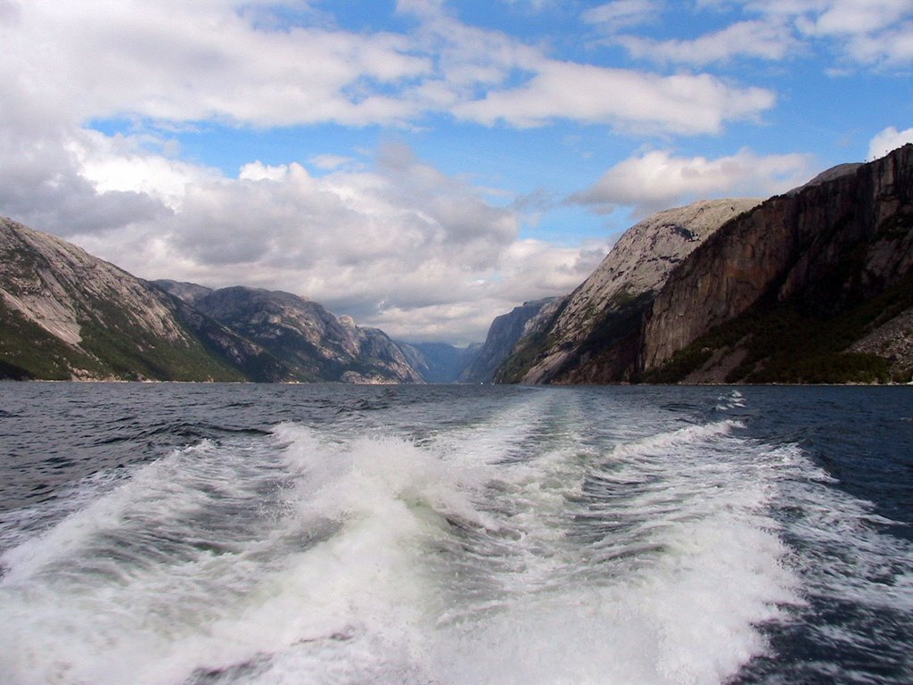 Lysefjord, Norway by Victor Y.M.