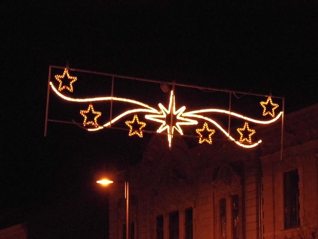 Vianočná výzdoba v Lučenci / Christmas decorations in Lučenci by Denis Ondriškovič