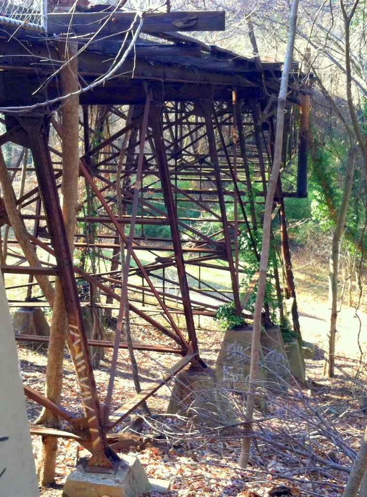 Glen Echo Trolley Trestle, Foundry Branch Valley Park, Washington DC by Midnight Rider