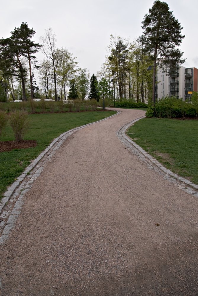 Sandy road at Arabianpolku by Janne Ranta