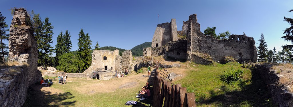 Likava castle, Slovakia by Ladislav Pazdera