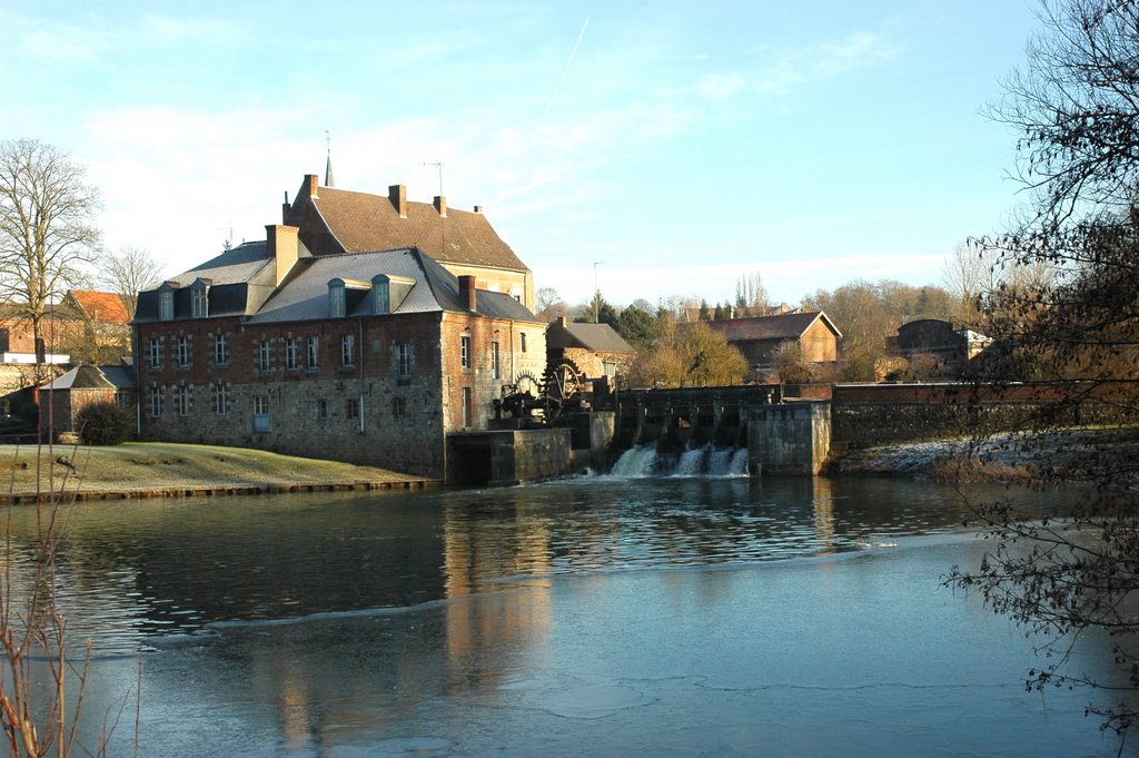 Moulin de Maroilles hiver 2007 by Chahubari