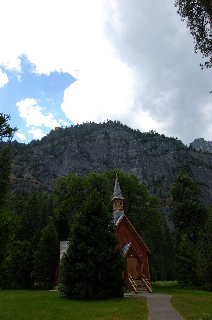 Yosemite Chapel by Nate Graham