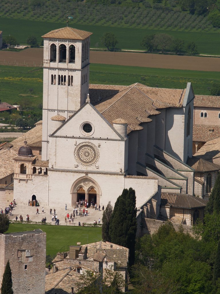 Basilica Superiore S. Francesco da Rocca Assisi by Stefano Papi