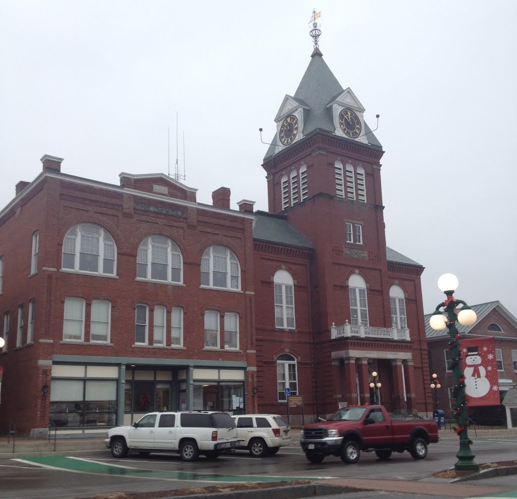 Sullivan County Court House in Newport New Hampshire. by JBTHEMILKER