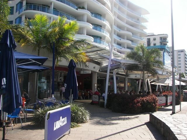 Restaurant Strip on Mooloolaba Esplanade by bluesurfservices