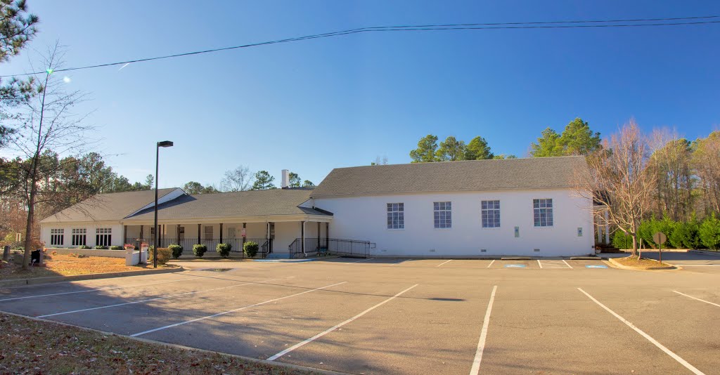 VIRGINIA: HENRICO COUNTY: SANDSTON: Rising Mount Zion Baptist Church, 3857 Rising Mt Zion Road panorama east side view by Douglas W. Reynolds, Jr.