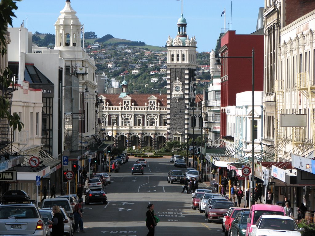 Railway Station from Octagon by mountainman