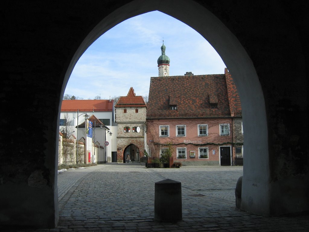 Färbertor mit Blick aufs Bäckertor by TineMeier