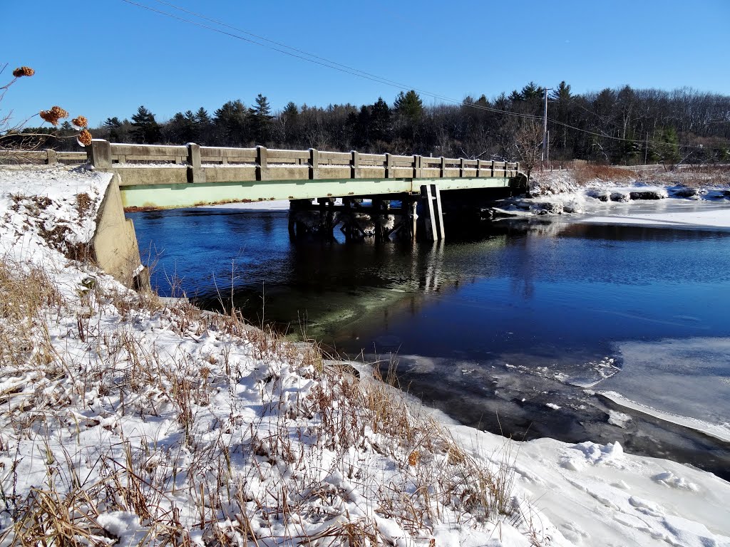 1942 Muddy River Bridge; Topsham Maine by Taoab