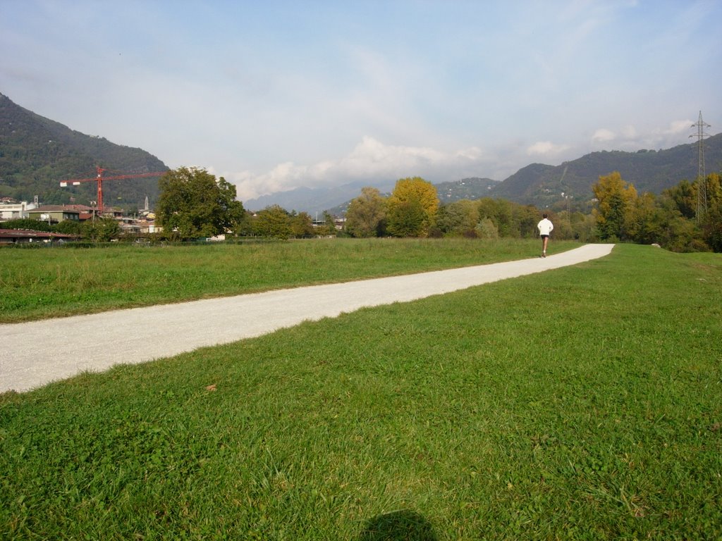 Pista ciclabile Val Seriana by Roberto L.