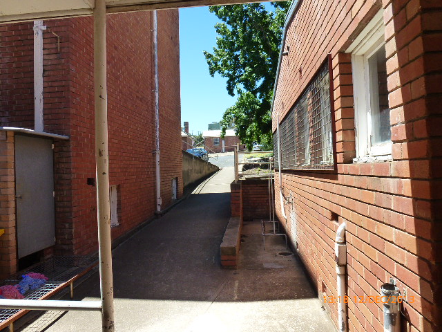 Cowra - Hospital, Looking towards the maintenance workshops - 2013-12-12 by sandyriva