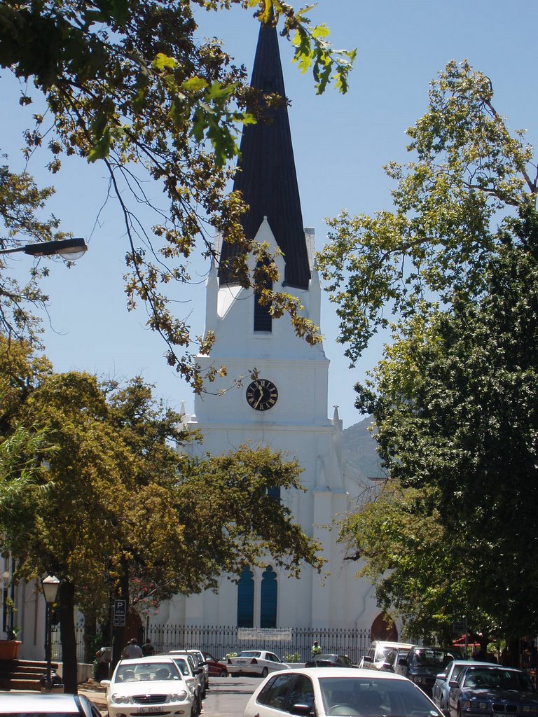 Stellenbosch kerk by jan o b